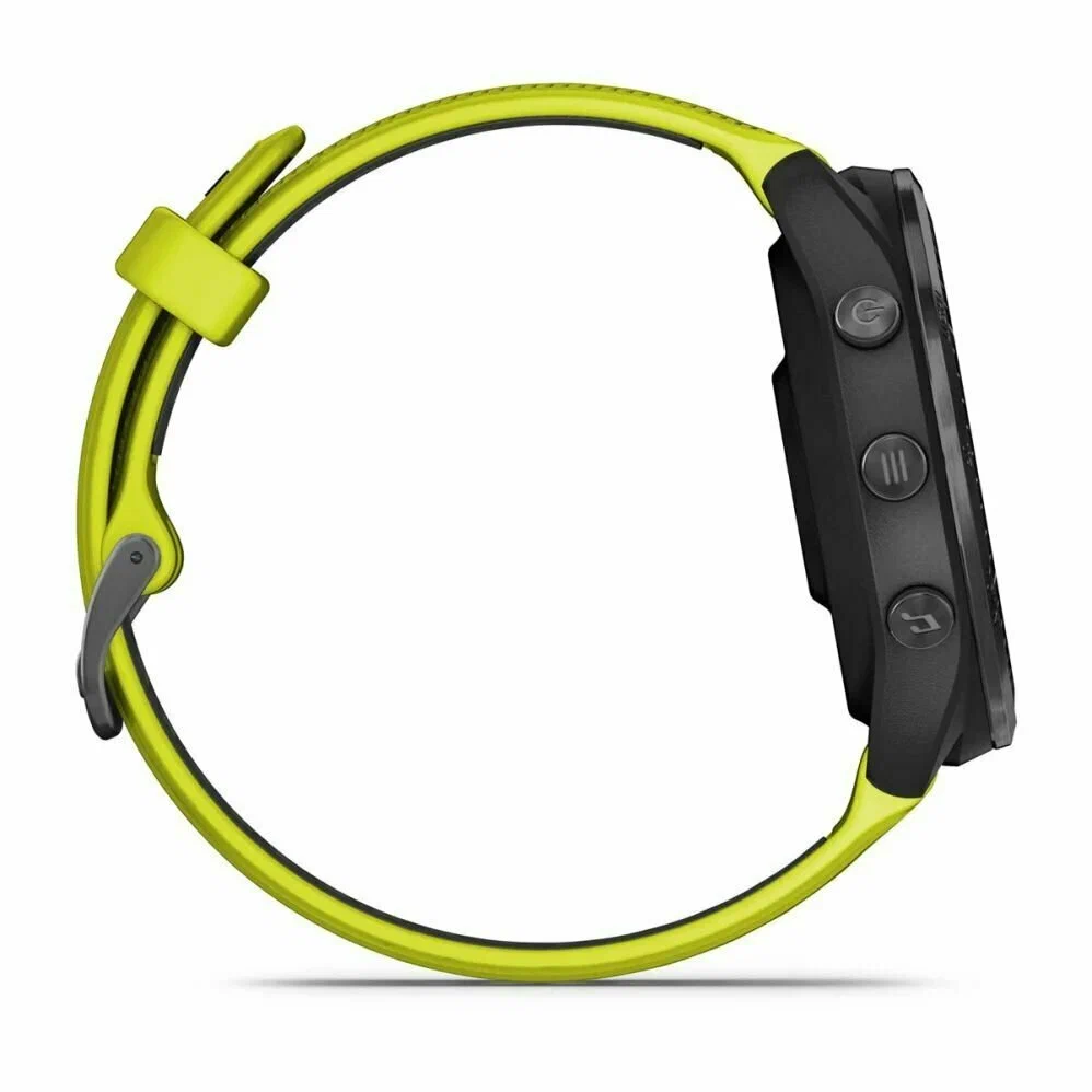 Garmin Forerunner 965 Carbon Grey Amp Yellow/Black Silicone Band (010-02809-12)