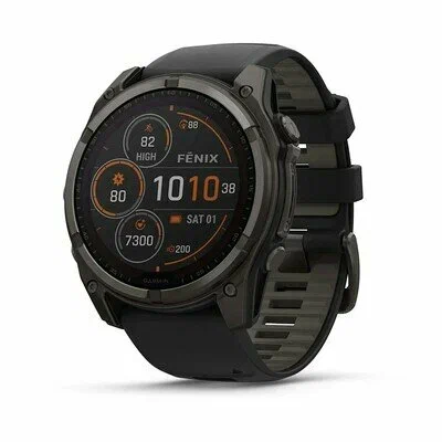 Garmin Fenix 8 51mm Solar Sapphire Carbon Gray DLC Titanium (010-02907-70) Garmin Fenix 8 51mm Solar Sapphire Carbon Gray DLC Titanium (010-02907-70)