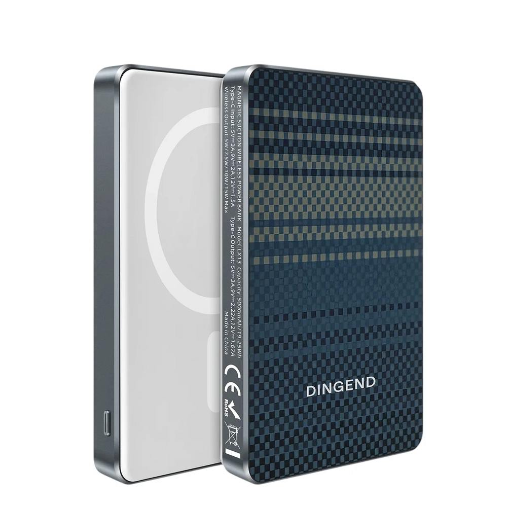 Внешний аккумулятор DINGEND Power Bank 5000mAh Синий