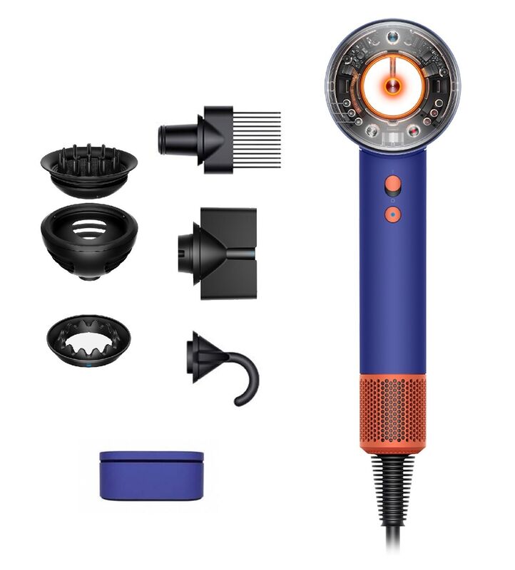 Фен Dyson Supersonic HD16 Nural, Vinca Blue/Topaz Фен Dyson Supersonic HD16 Nural, Vinca Blue/Topaz