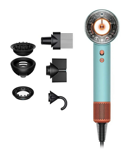 Фен Dyson Supersonic HD16 Nural, Ceramic Patina/Topaz Фен Dyson Supersonic HD16 Nural, Ceramic Patina/Topaz