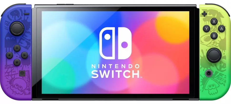 Игровая приставка Nintendo Switch (OLED model), Splatoon Edition 64 GB