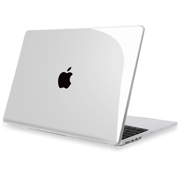 Чехол для MacBook Pro 16 2024 - 2021 M3 A2991 M2 A2780 M1 A2485 Pro Max, Прозрачный глянцевый