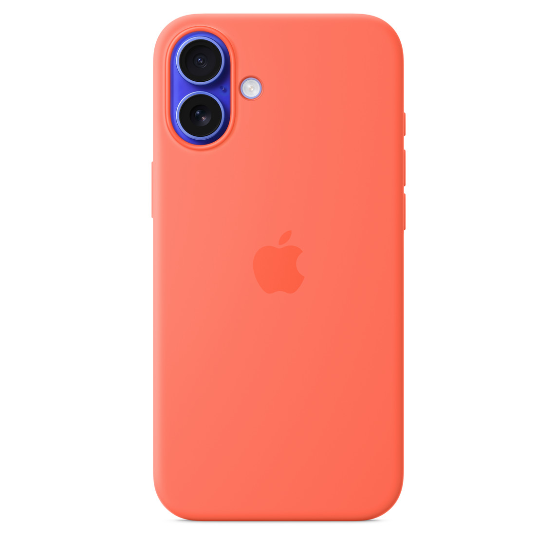 Чехол силиконовый iPhone 16 Pro +  MagSafe №11 Tangerine