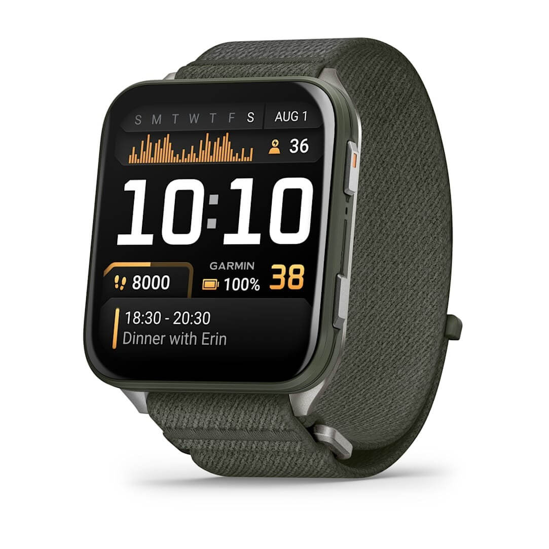 Garmin Venu X1 Moss Titanium Caseback/Moss Band (010-02980-03)