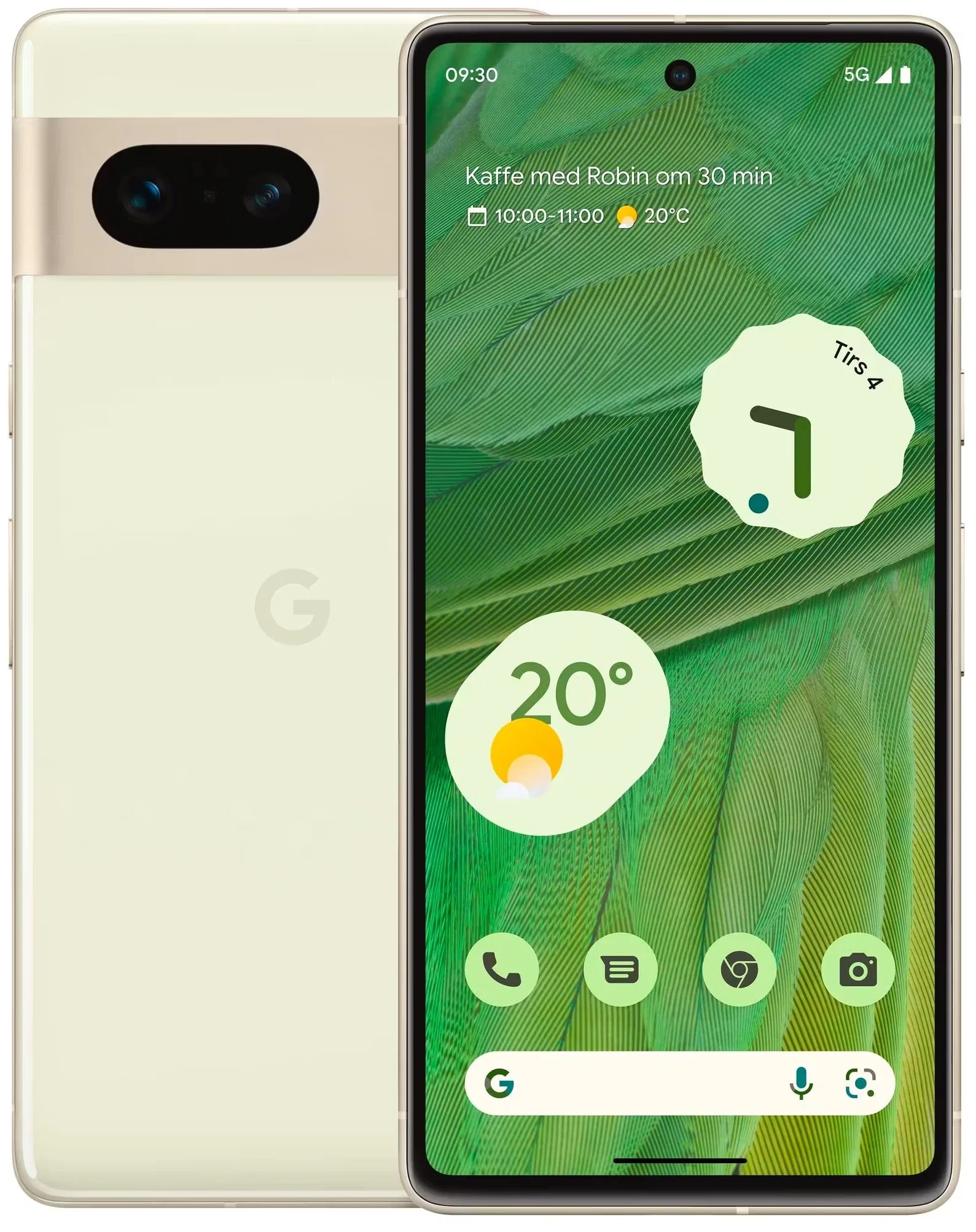 Google Pixel 7 8/256GB Lemongrass, зеленый Google Pixel 7 8/256GB Lemongrass, зеленый