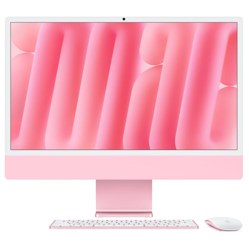 Apple iMac 24 Retina 4,5K (M4 10C/10C), 16 ГБ, 512 ГБ, розовый