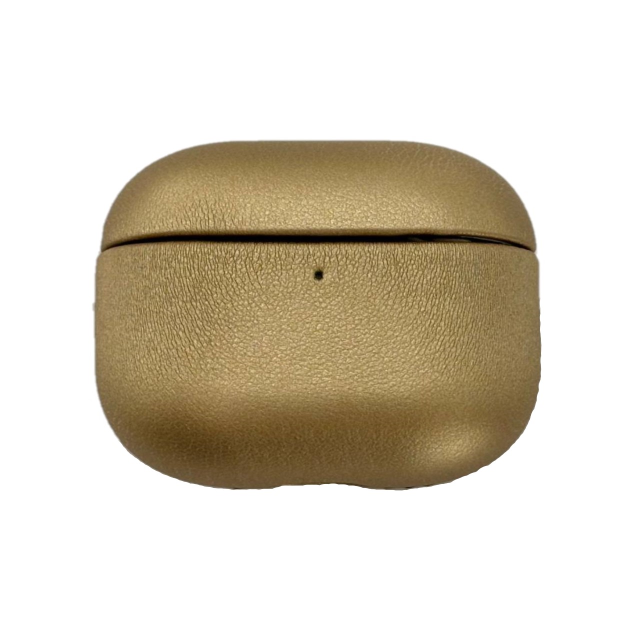 Чехол кожаный для AirPods 4 Gold