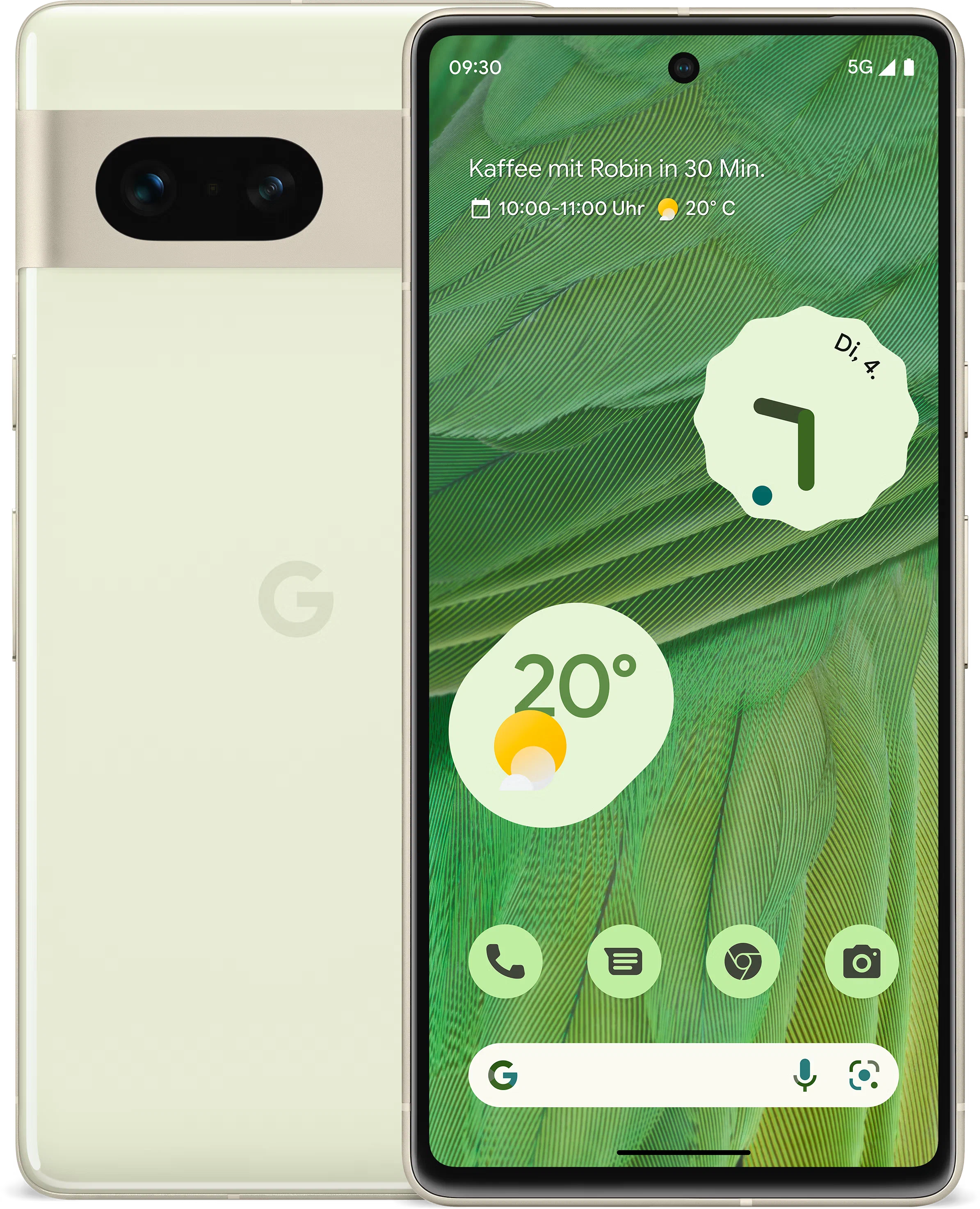 Google Pixel 7 8/128GB Lemongrass, зеленый Google Pixel 7 8/128GB Lemongrass, зеленый