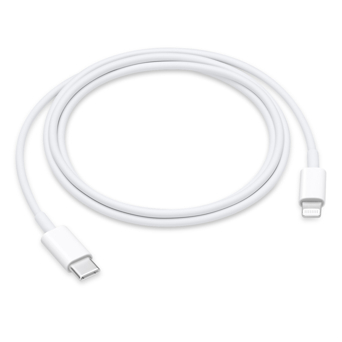 Кабель Apple USB-C — Lightning, 1 м (MM0A3), белый