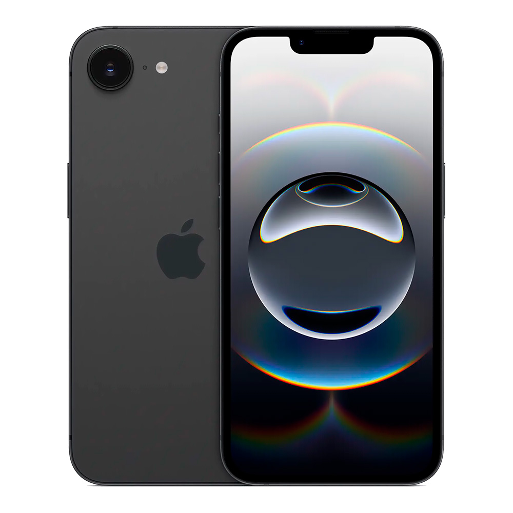 Apple iPhone 16e 256 ГБ, чёрный