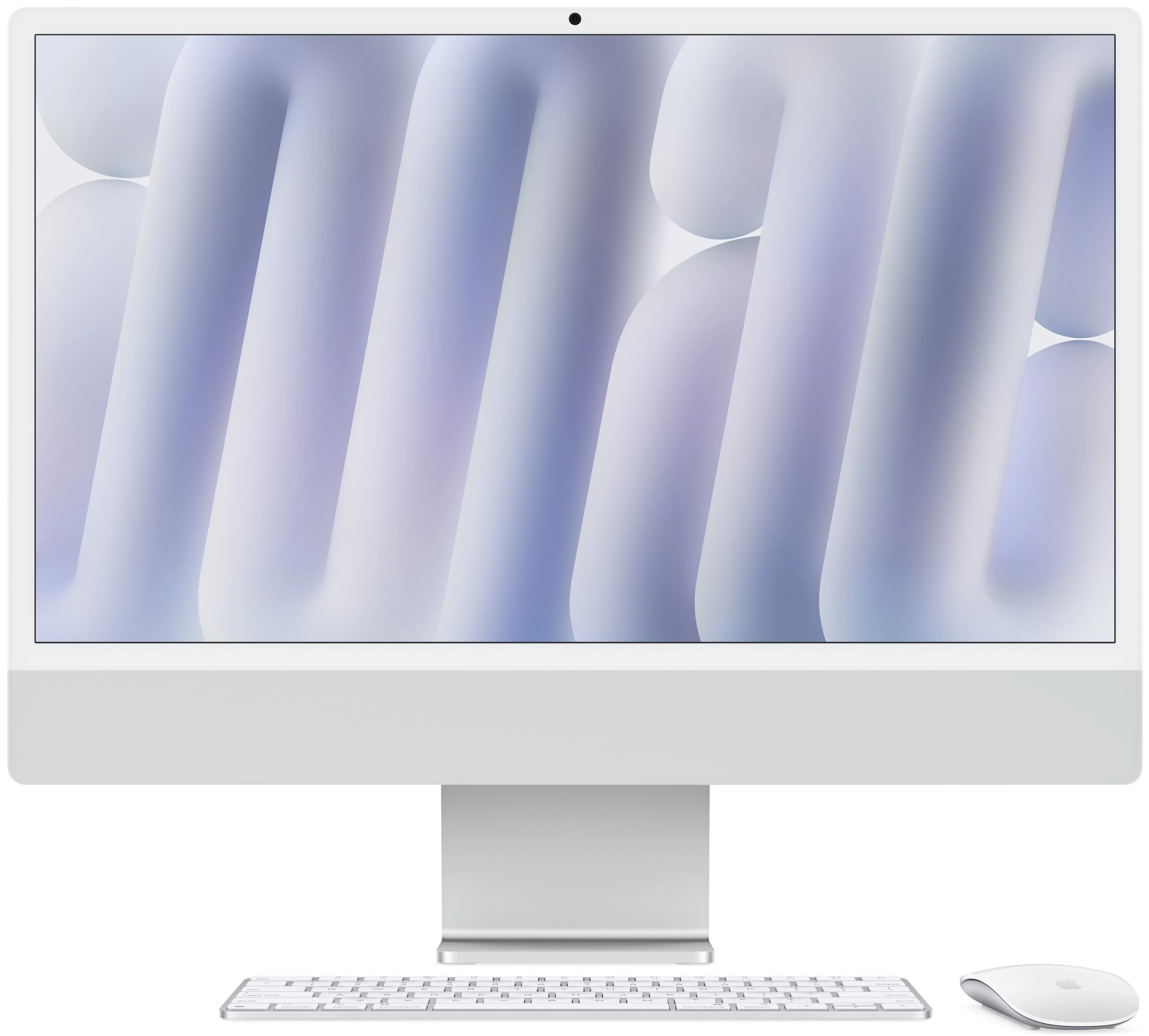 Apple iMac 24 Retina 4,5K (M4 8C/8C), 16 ГБ, 256 ГБ, серебристый