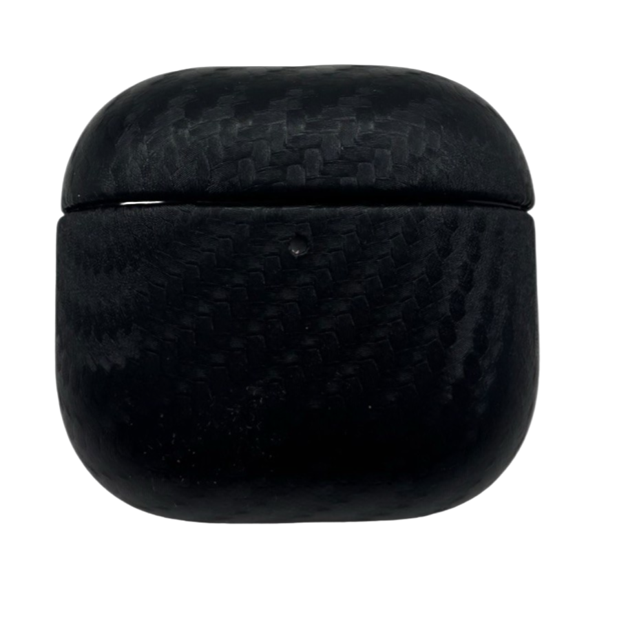 Чехол карбон для AirPods 4 Black