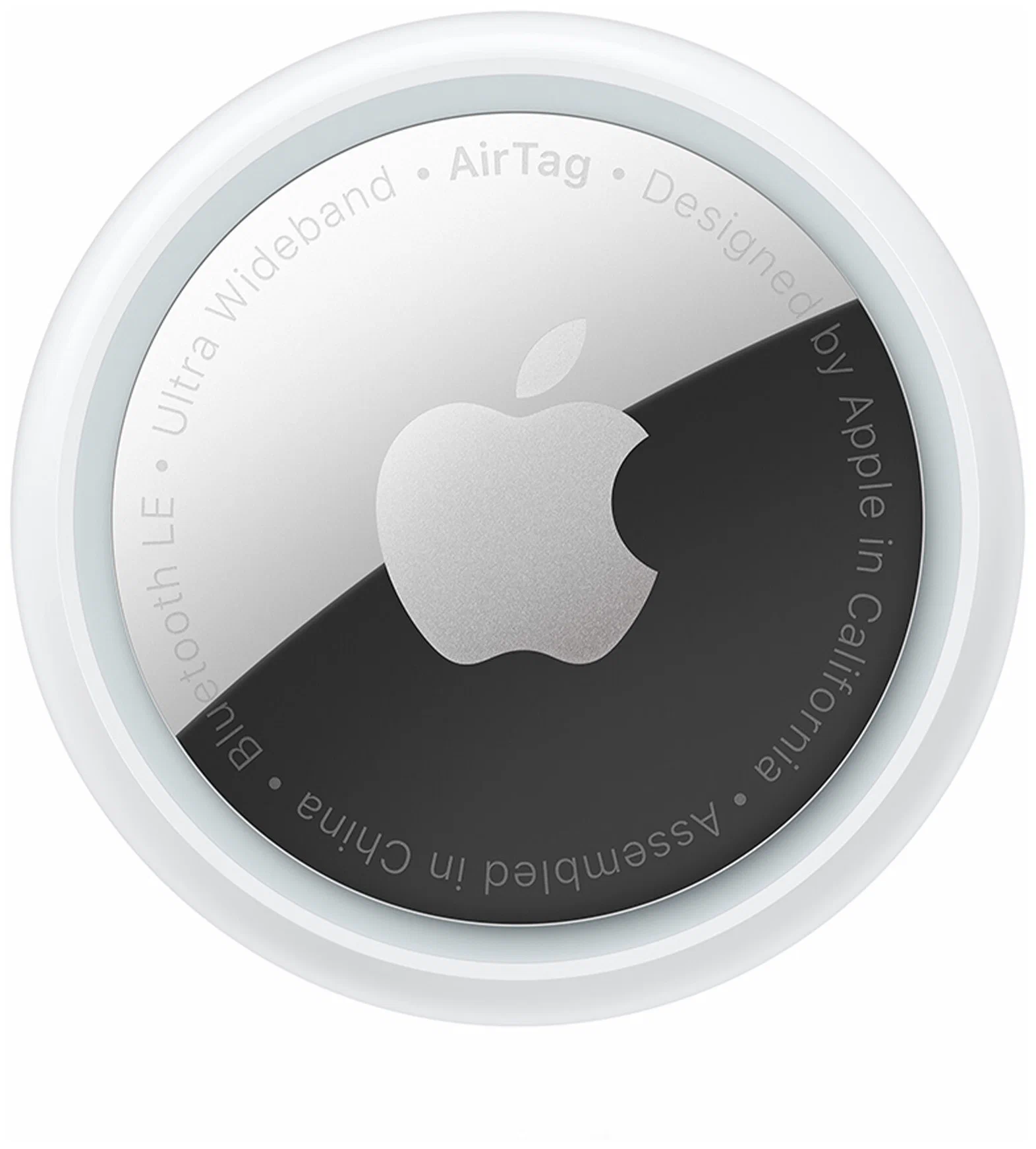 Трекер Apple AirTag 2 (2026), белый/серебристый