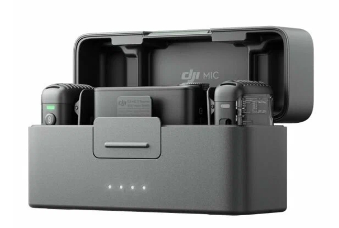 Беспроводной микрофон DJI Mic 2 (2 TX + 1 RX + Charging Case), черный Беспроводной микрофон DJI Mic 2 (2 TX + 1 RX + Charging Case), черный