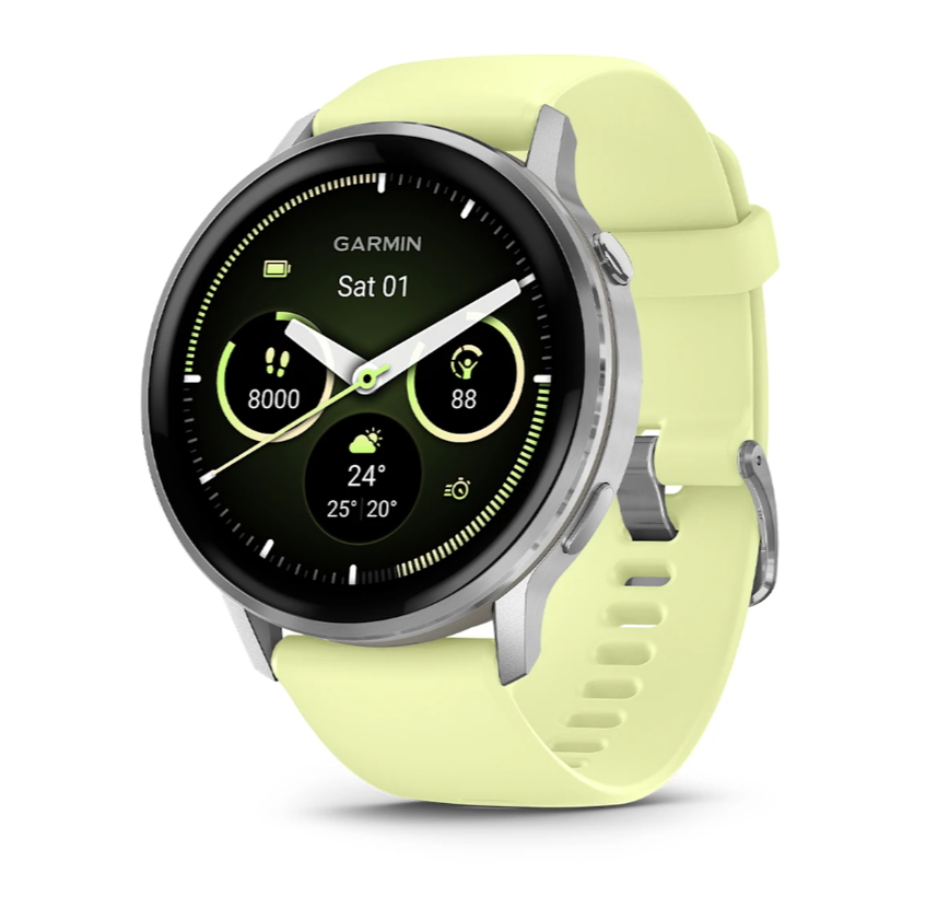 Garmin Venu 4 45mm Silver/Citron Green (010-03014-02)