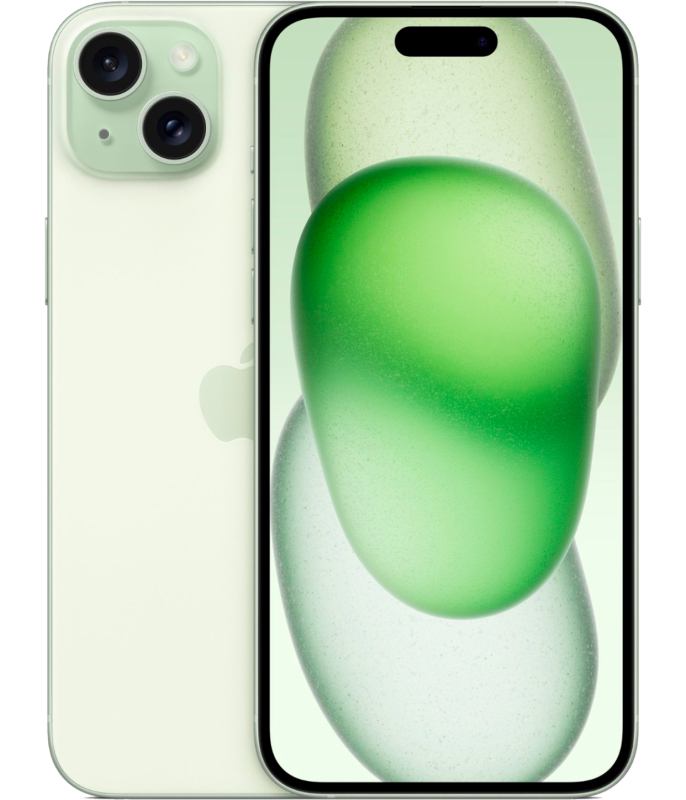 Apple iPhone 15 Plus 128 ГБ, зелёный