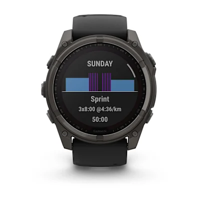 Garmin Fenix 8 51mm Solar Sapphire Titanium Carbon Gray (010-02907-11) Garmin Fenix 8 51mm Solar Sapphire Titanium Carbon Gray (010-02907-11)