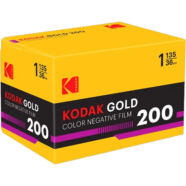 Фотопленка Kodak Gold 200 Eastman New Yellow + Black