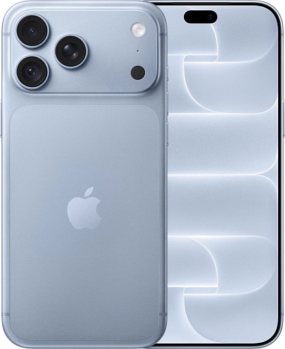 Apple iPhone 18 Pro Max eSim 2TB, Glacier (голубой)