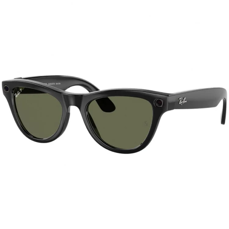 Смарт очки Ray-Ban (Gen 2) Skyler Shiny Black / G15 Green 150 - 52 Size