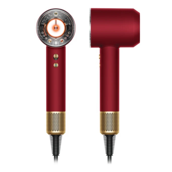 Фен Dyson Supersonic HD16 Nural, Red Velvet/Gold
