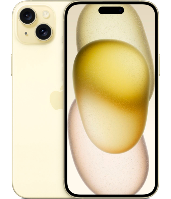 Apple iPhone 15 128 ГБ, жёлтый