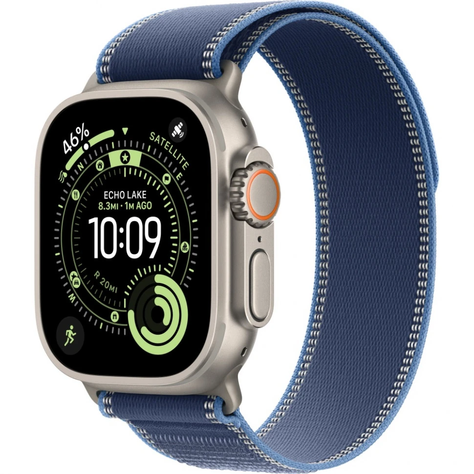 Apple Watch Ultra 3 49mm Natural Titanium, Trail Loop M/L