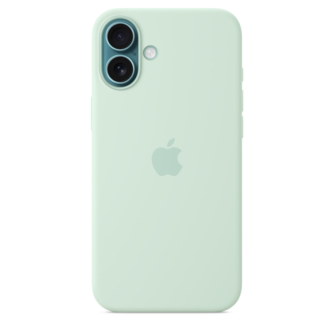 Чехол силиконовый iPhone 16 Pro +  MagSafe №09 Aquamarine