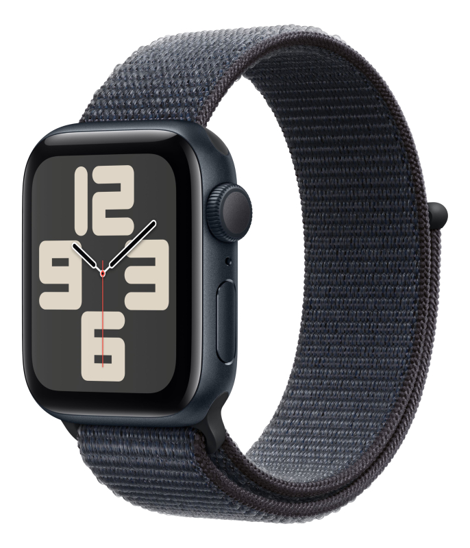 Apple Watch SE 2 (2024) 40mm Midnight — Ink Sport Loop One Size