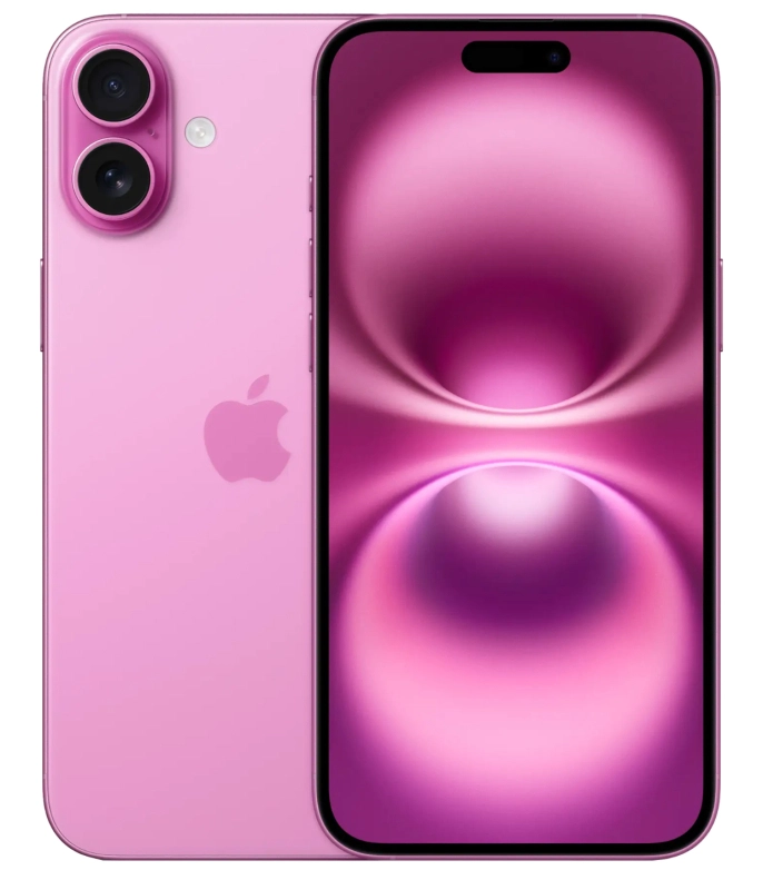 Apple iPhone 16 Plus 128 ГБ, розовый