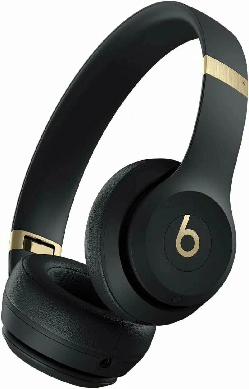 Беспроводные наушники Beats Solo 4 Black & Gold Беспроводные наушники Beats Solo 4 Black & Gold