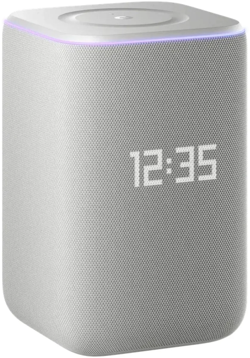 Умная колонка Яндекс Станция 3 с Алисой, Zigbee, 50 Вт, серый (YNDX-00060GRY)