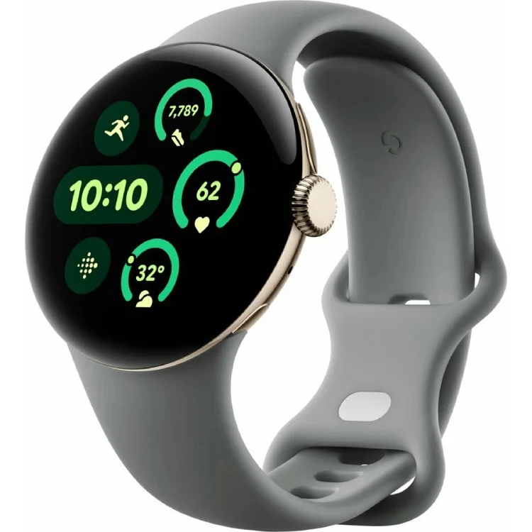 Смарт-часы Google Pixel Watch 3 45mm Matte Hazel Aluminum Case / Hazel Active Band Смарт-часы Google Pixel Watch 3 45mm Matte Hazel Aluminum Case / Hazel Active Band