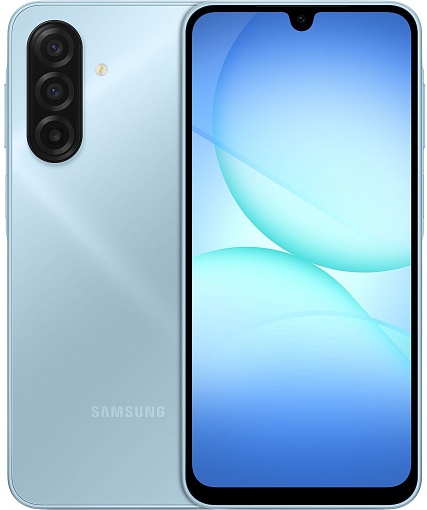 Смартфон Samsung Galaxy A17 4G 6/128 Гб, голубой